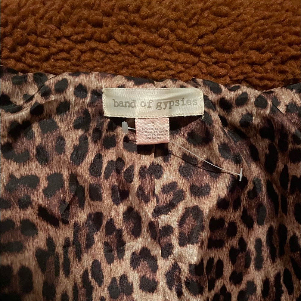 band of gypsies sherpa teddy coat - Picture 3 of 4